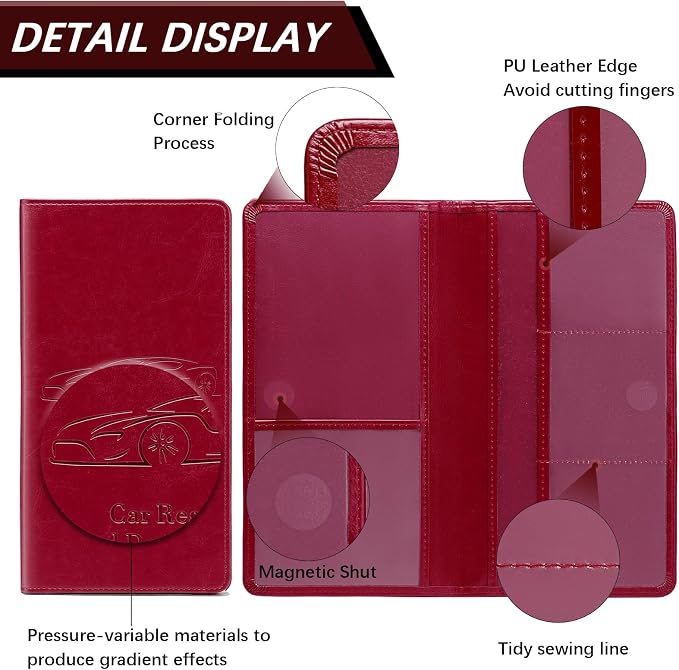 Car Registration and Insurance Card Holder - Image 5