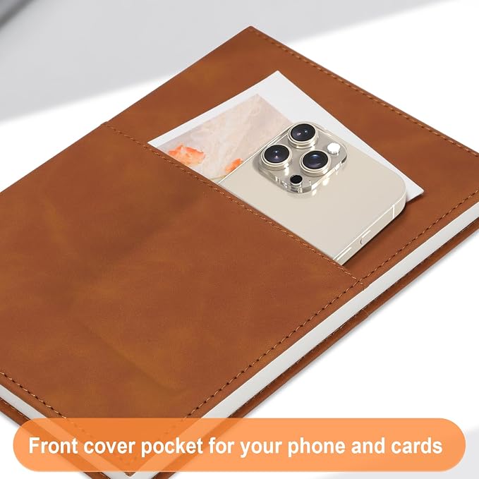 Comix Lined Journal Notebooks, 240 Pages, 5.5 x 8.3 inch, A5 Medium Hardcover - Image 3
