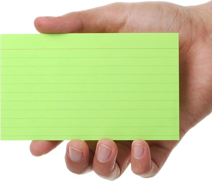 Mr. Pen- Lined Index Cards, Neon Index Cards | Notecards - Image 8