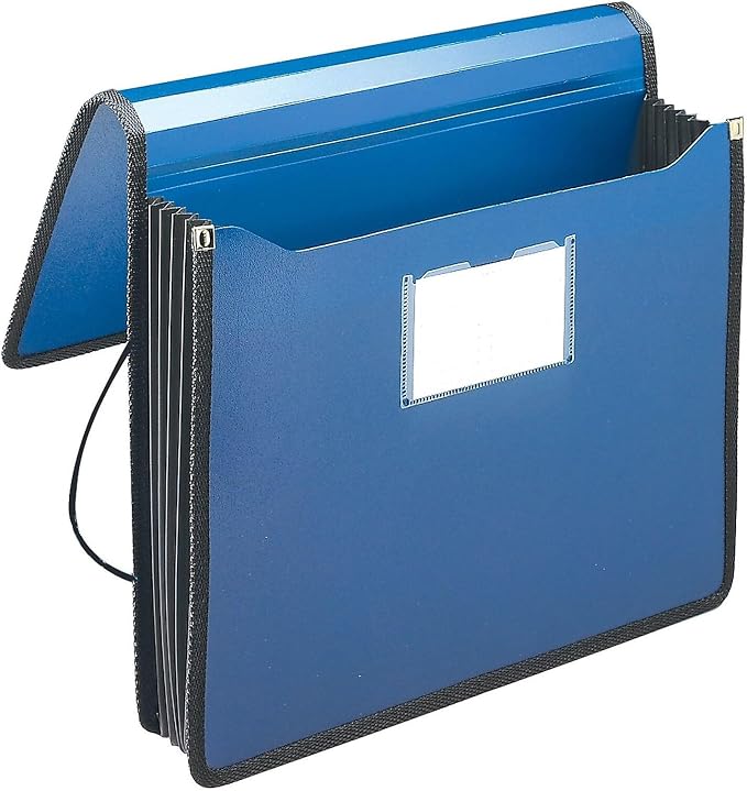 Smead Poly Wallet, Accordion File Organizer by SMEAD
