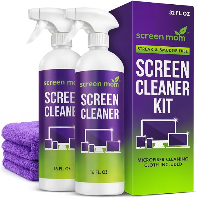 Screen Mom Screen Cleaner Spray 2 Pack-16oz by ScreenMom