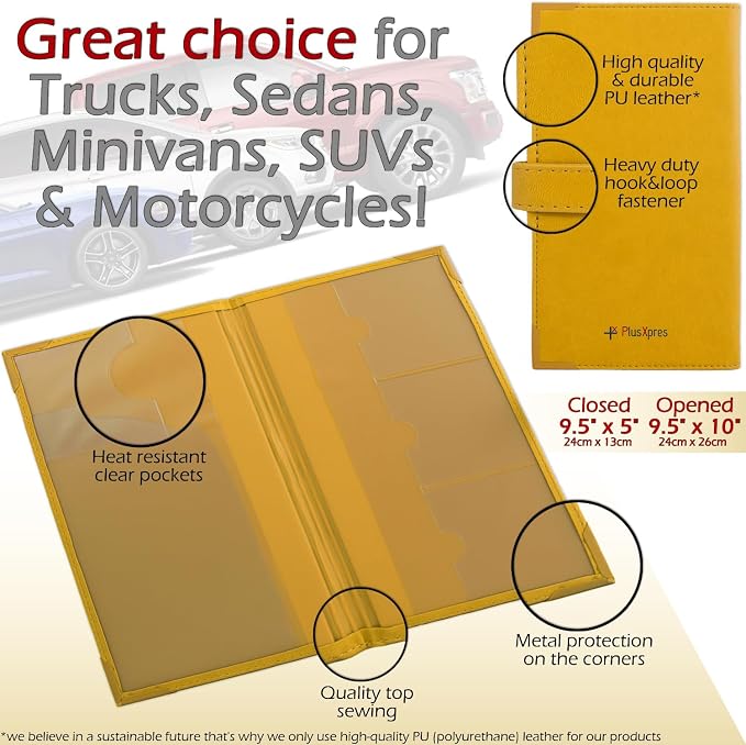 Auto Insurance and Registration Card Holder - Image 5
