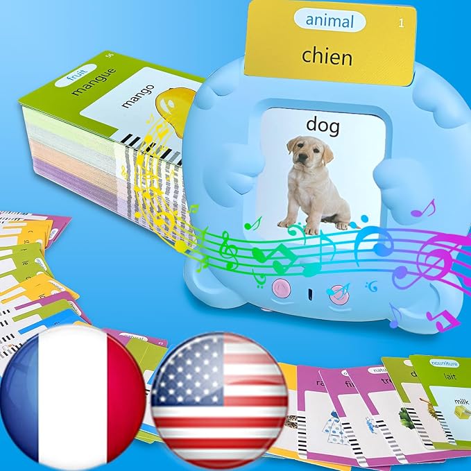 Bilingual Talking Flash Cards for Kids by MoLingvora