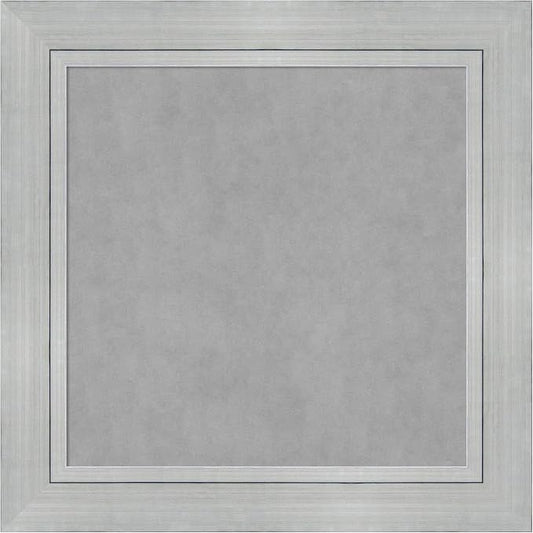 Amanti Art Silver Framed Magnetic Board 31x31 Medium Vision Board by AmantiArt