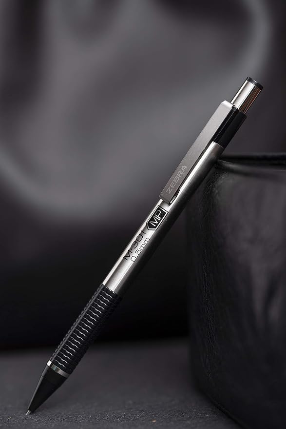 Zebra Pen, STEEL M-301 Mechanical Pencils, 0.5mm Fine Point, Refillable Lead - Image 2