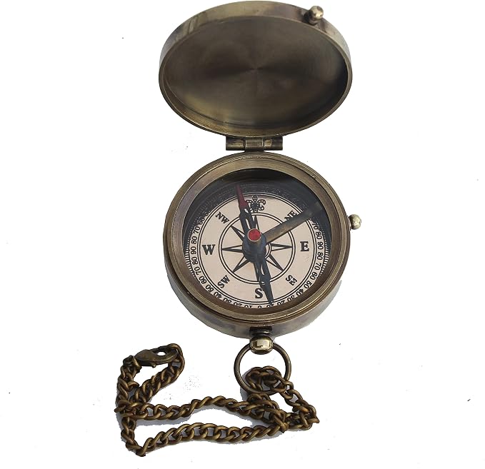 to My Husband I Loved You, Camping Compass Engraved - Image 5