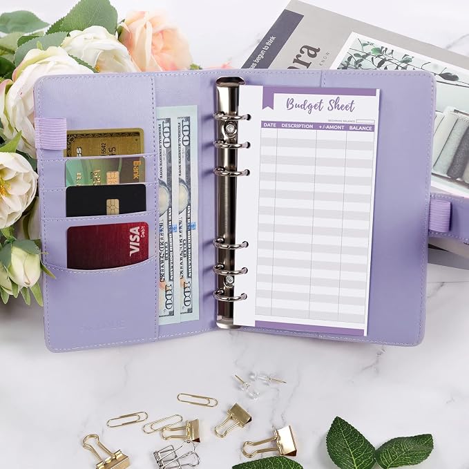SKYDUE Budget Binder, Money Saving Binder - Image 2
