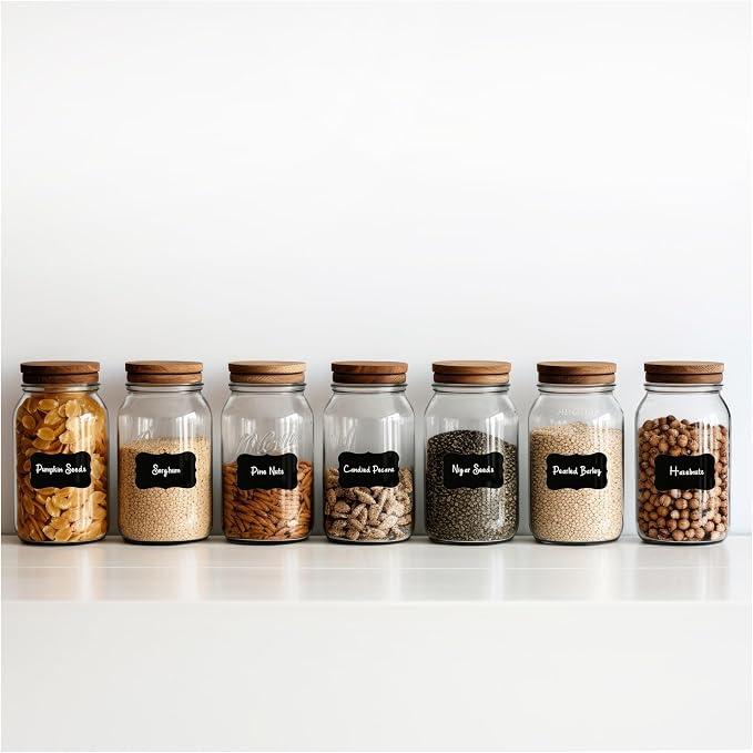 200 Chalkboard Labels for Containers - Image 9