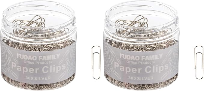 Small Paper Clips, 1.1 Inch Paper Clip by FUDAOFAMILY