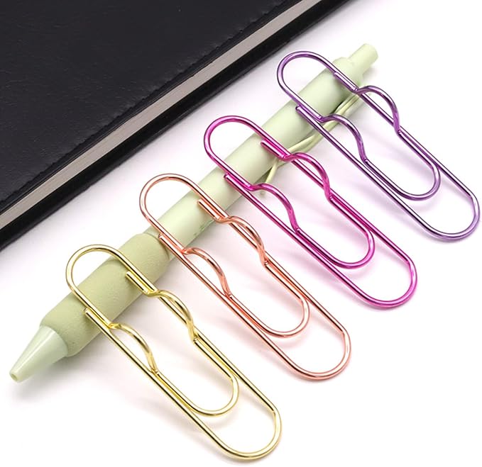 12-Pack Pen Holder Clips for Notebook, and Book, Professionals, and Teachers - Image 2