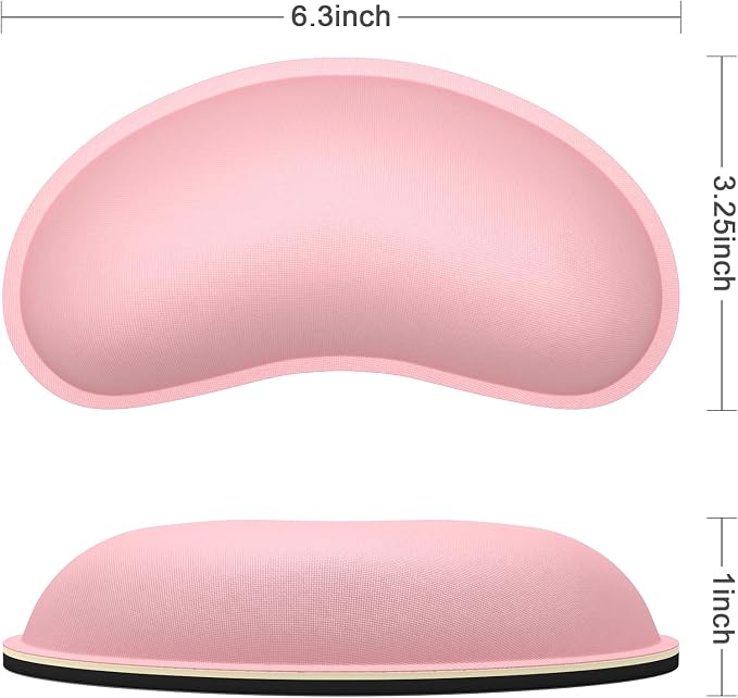 Dapesuom Mouse Wrist Rest, Ergonomic Memory Foam Mouse Wrist - Image 6