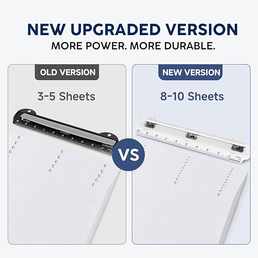 3 Hole Punch Portable Binder Punch - Image 3