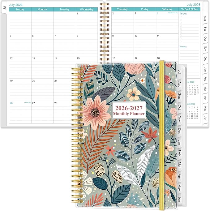 2026-2027 Monthly Planner by Heveboik