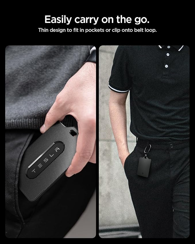 Spigen Key Card Holder for Tesla | Tesla Model Y/S/3/X Accessories | - Image 5
