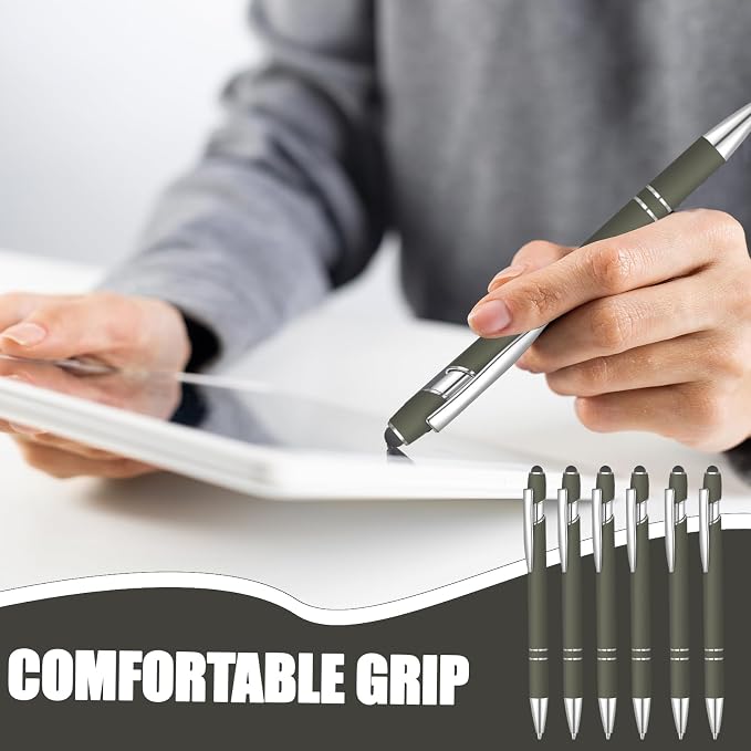 6 Pcs Blue Ink Ballpoint Pen - Image 6