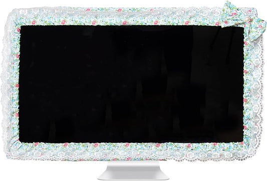 Kingshion 24-inch Cute Lace Fabric Monitor Cover by Unknown