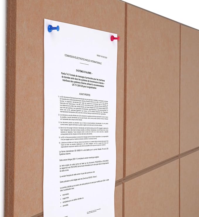 Large Cork Board Alternative 48" X 36" Bulletin Board - Image 3