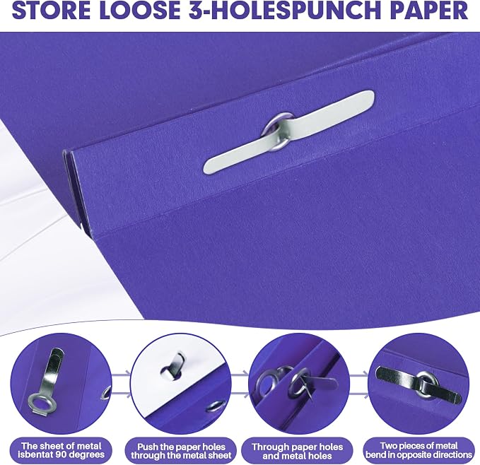 Two Pocket Folders, RAZCC 50 Pack Two Pocket Folders - Image 4