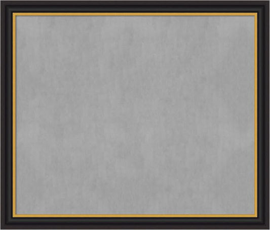 Amanti Art Black Framed Magnetic Board 46x54 Oversize Vision Board by AmantiArt