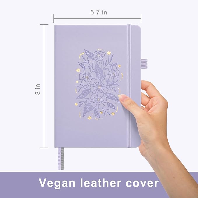 &And Per Se Dotted Journal Notebook, A5 Hardcover Aesthetic Dotted Notebook – - Image 2