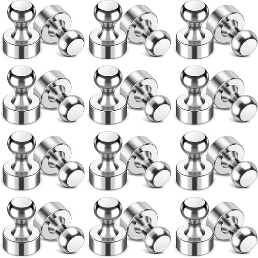VNDUEEY 24Pcs Fridge Magnet Refrigerator Magnets Adults, Strong Metal Magnets by VNDUEEY