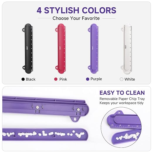 3 Hole Punch Portable Binder Punch - Image 7