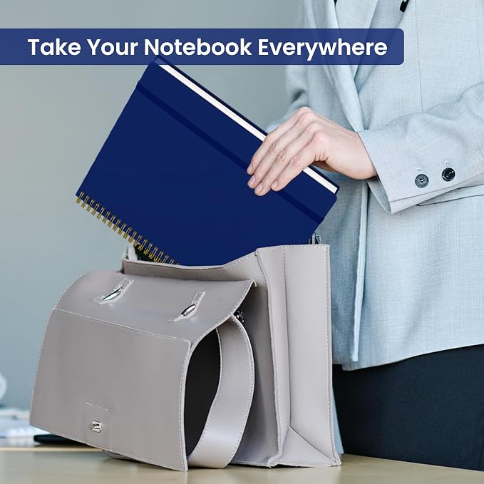 Taja Spiral Lined Notebook, 8.5"x11" Notebooks - Image 7