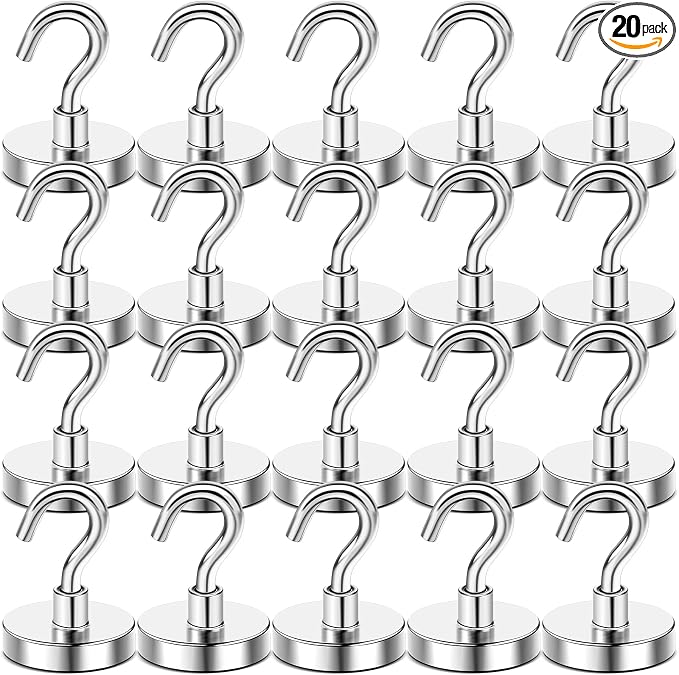 DIYMAG Magnetic Hooks, 120lbs+ Magnet Hook 2026 Cruise Cabin Ship Essentials by DIYMAG