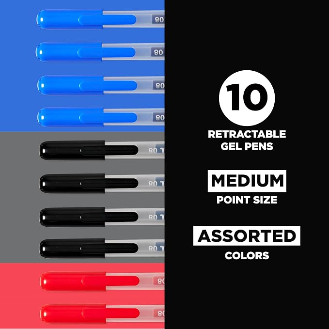 SAKURA Gelly Roll Retractable Gel Pens Colored - Image 2