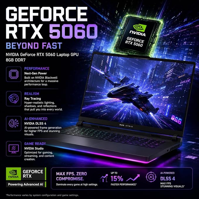 ASUS ROG Strix G18 18" Gaming Laptop, Intel Ultra 9 Processor 275HX, 2.5K - Image 3