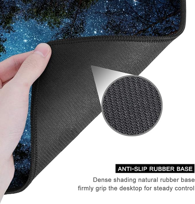 Auhoahsil Mouse Pad, 12 x 10 in Nature Theme Computer Mouse Pad - Image 5