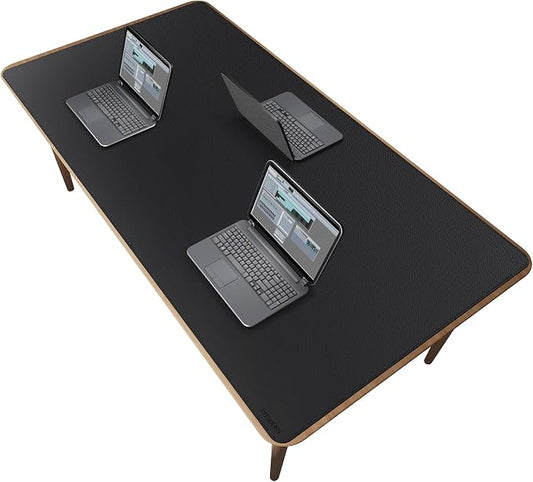 Mydours Super Large 75" x 40" Desk Mat, Full Desk Blotter Pad, Desktop Computer by Mydours