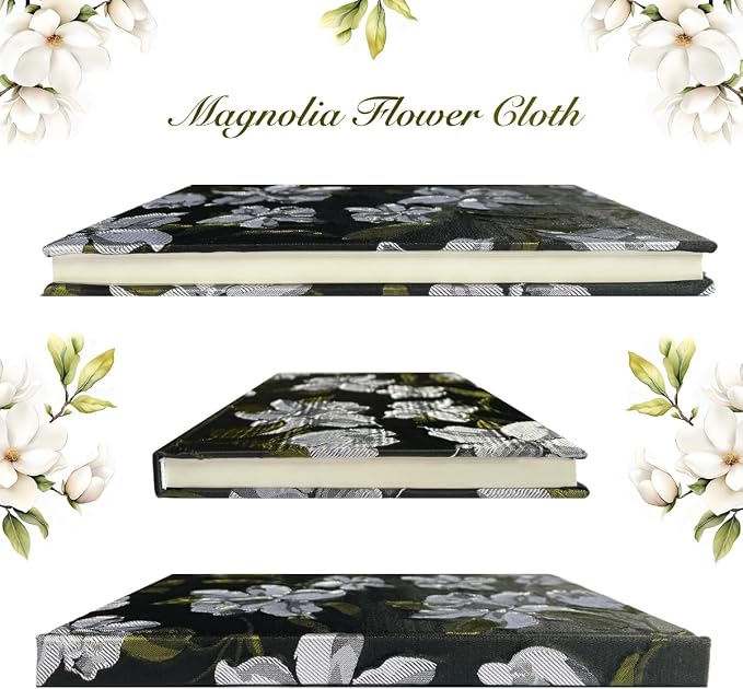 Flower Notebook, Lay Flat, Lined Paper, Ruled Page, Journal - Image 4
