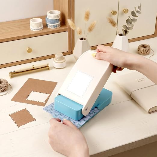 BAOFALI Extra Large Stamp Punch, 2.5x2.1inch Postage Stamps Punch, Portable - Image 4