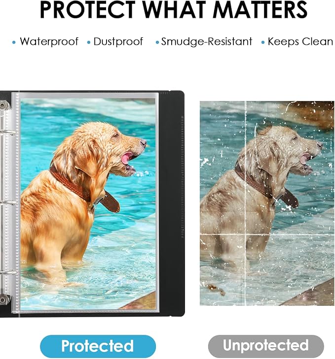 KTRIO Sheet Protectors 5.5 x 8.5 - Image 4