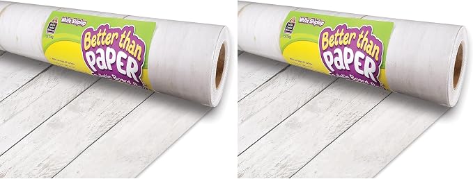 Teacher Created Resources White Shiplap Pinboard | Better Than Paper | Bulletin by TeacherCreatedResourcesOS