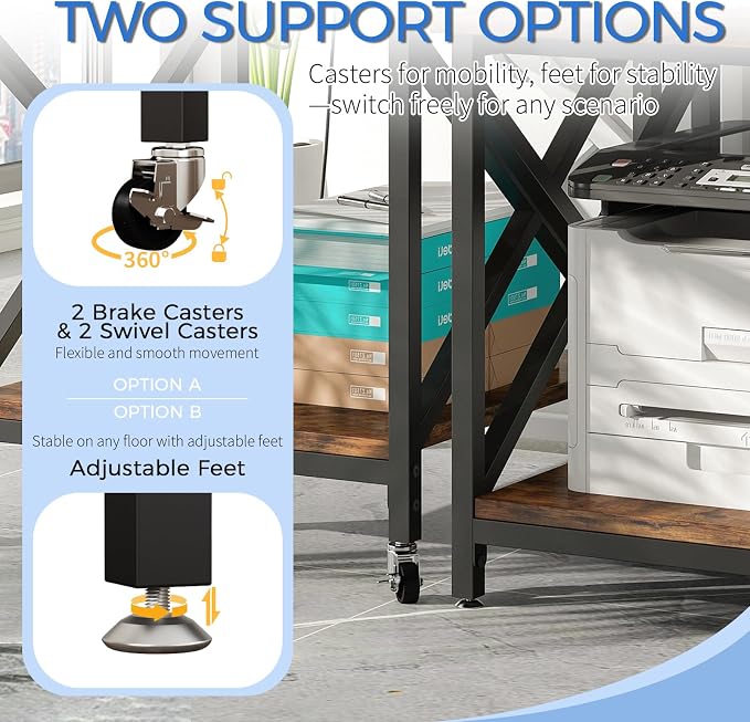 METYERRY Large Printer Stand - Image 6