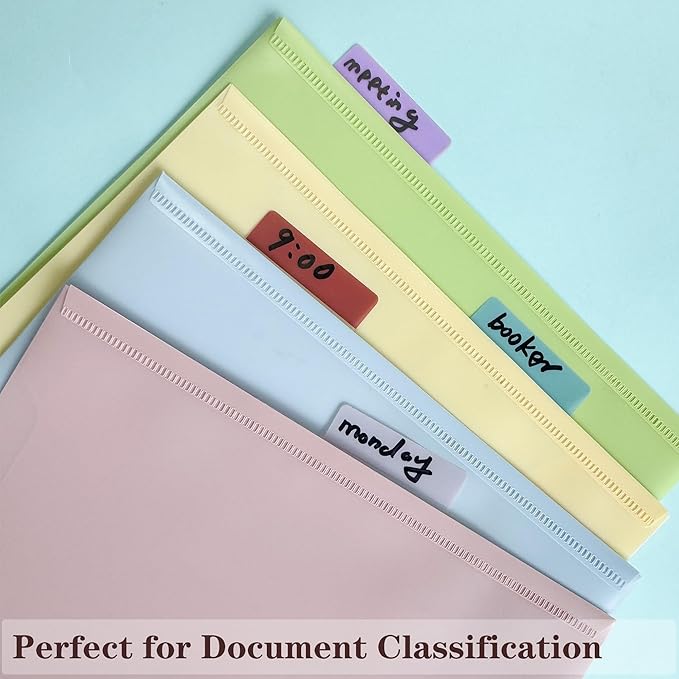 ELII 500 PCS Sticky Index Tabs 2 Inch Colorful Sticky Tabs for Notebooks, Page Markers Tabs for Binders-DeskLoop Office