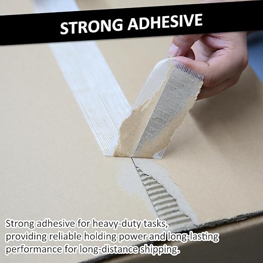 Ealyder Tape 2 Inch x 30 Yards Transparent Reinforced Fiberglass Tape – 5.5 Mil - Image 5