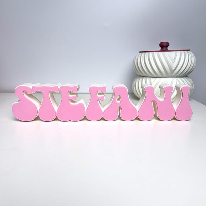 Personalized Desk Name Plate, 3d Printed Name Sign, Custom Name Plate, - Image 2
