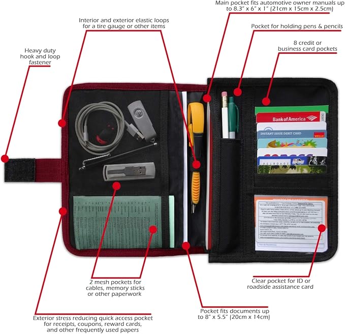 Glove Box Compartment Organizer - Image 3