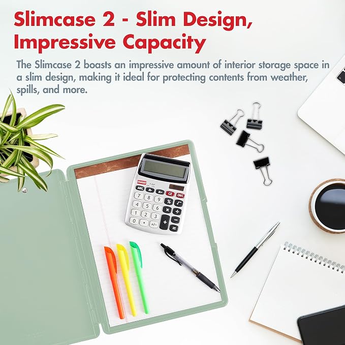 Dexas Slimcase 2 Plastic Clipboard - Image 2