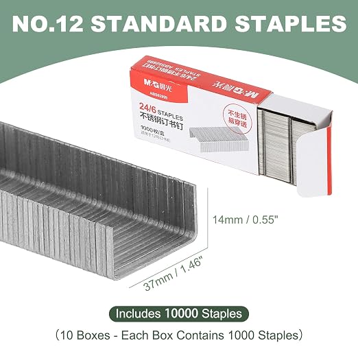 M&G 24/6 Staples for Stapler - Image 2