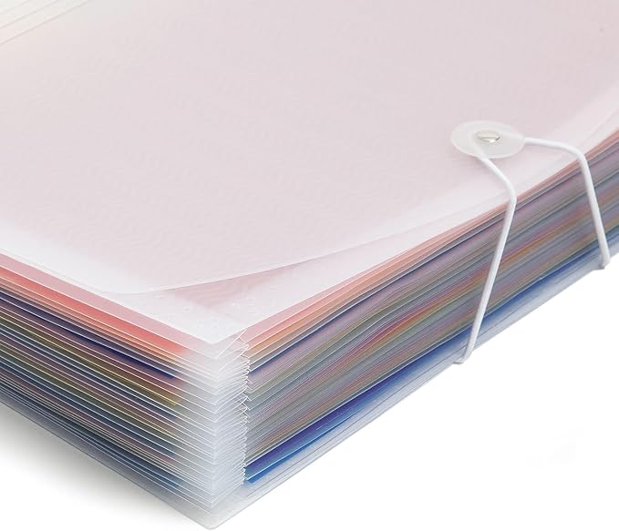 Smead Desktop Poly Expanding File Folder Organizer, Accordion File, Paper - Image 5