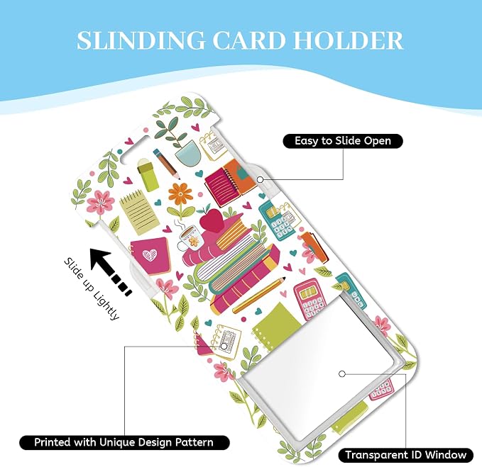 Hancynir Teacher Lanyards for Id Badges, Cute Badge Holder - Image 6