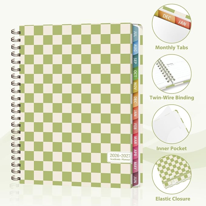 Planner 2026-2027, Weekly and Monthly Academic Planner, July 2026 - Image 4