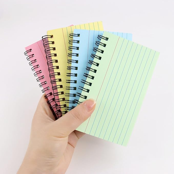 200 Sheets Spiral Index Cards 3 x 5 Inches Spiral Bound Ruled Note Cards - Image 4