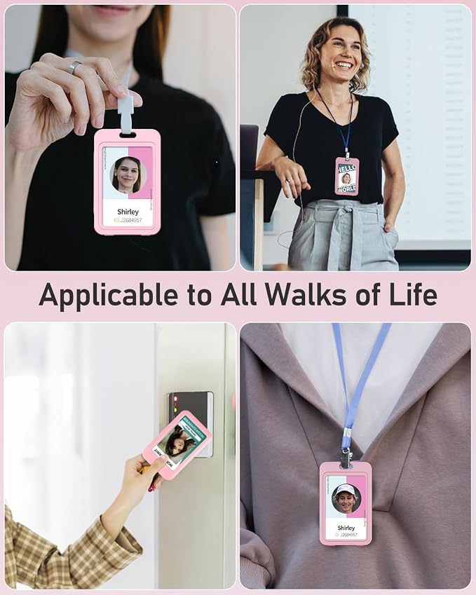 Uniclife 1 Pack ID Badge Holder - Image 6