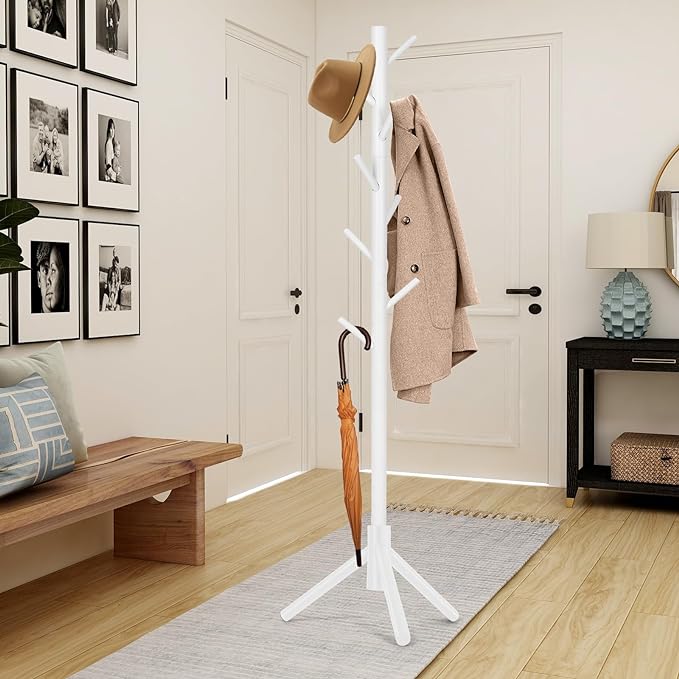 WANGMUXIA Coat Rack, Freestanding Coat Rack - Image 5
