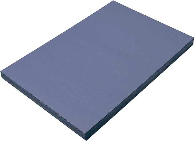 Prang Construction Paper, Bright Blue, 100 Sheets by Prang